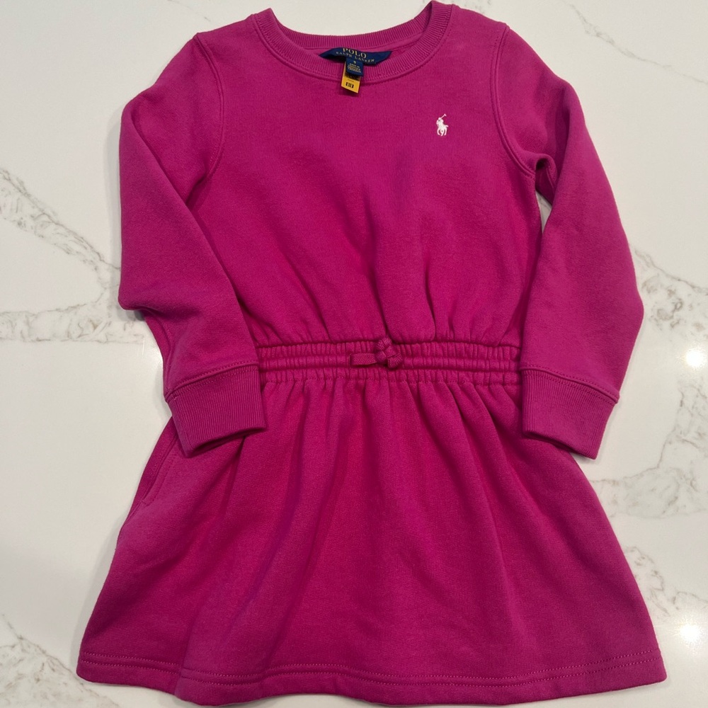 Polo by Ralph Lauren Fuchsia Kids Dress